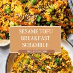 Sesame Tofu Scramble Recipe
