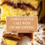 Extra Moist Lemon Coffee Cake with Icing Recipe