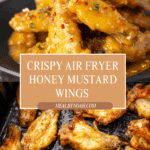 Air Fryer Honey Mustard Chicken Wings Recipe