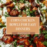 Street Corn Chicken Bowl: A Delicious & Easy Recipe
