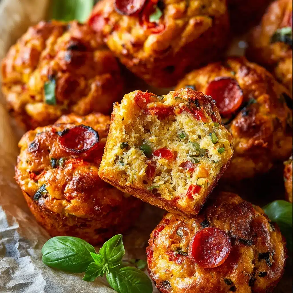 Mini Pizza Muffins Recipe - Recipe Image