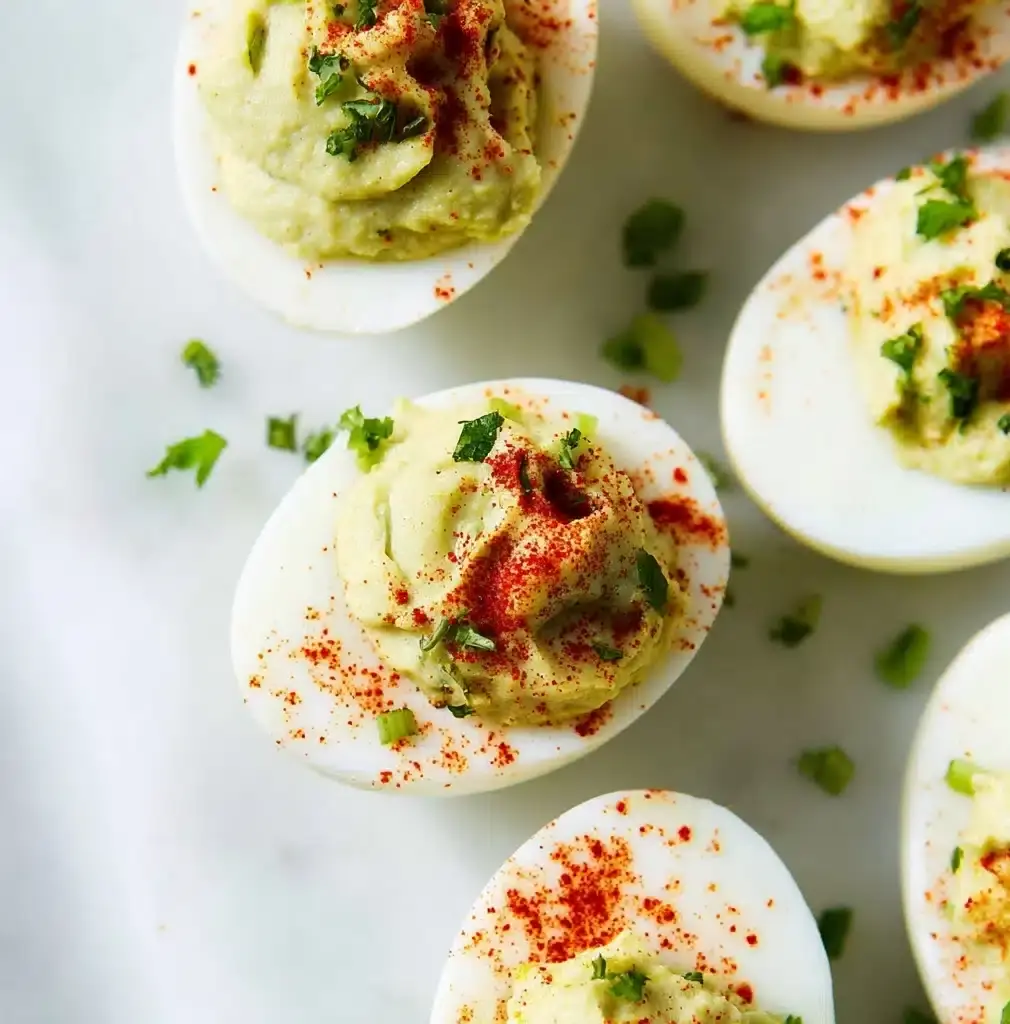 Guacamole Deviled Eggs Recipe - Recipe Image