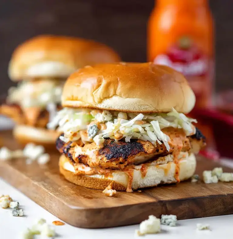 Spicy Buffalo Chicken Sandwiches Recipe