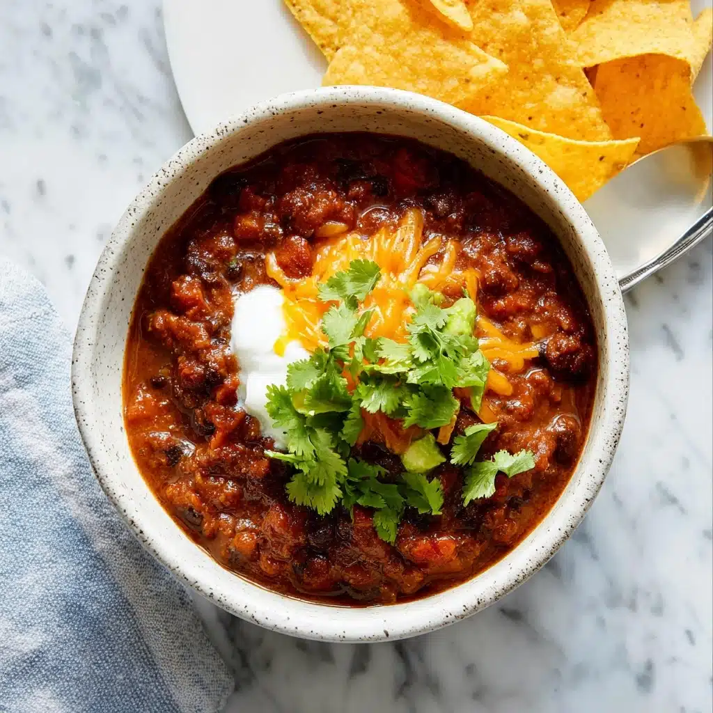 Vegetarian Chili Recipe - Recipe Image