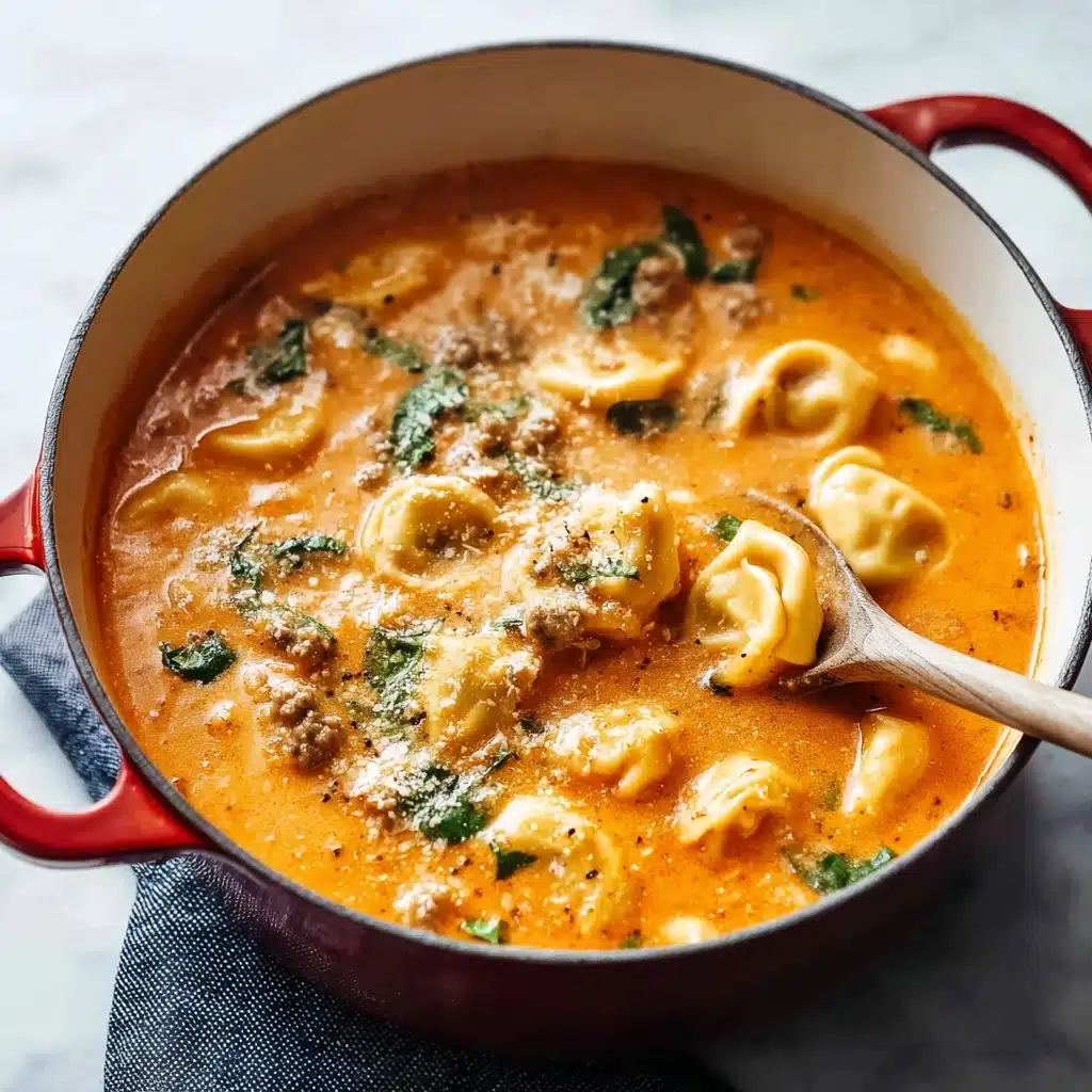 Ang's Creamy Tortellini Soup Recipe - Recipe Image
