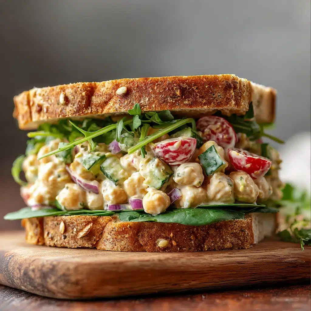 Chickpea Salad Sandwich Recipe - Recipe Image
