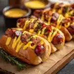Air Fryer Grilled Cheese Hot Dogs Recipe