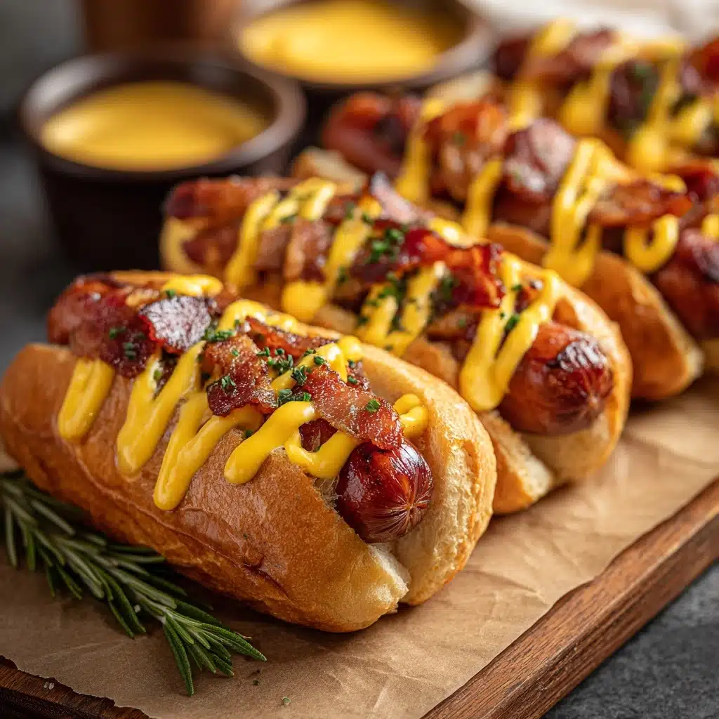 Air Fryer Grilled Cheese Hot Dogs Recipe