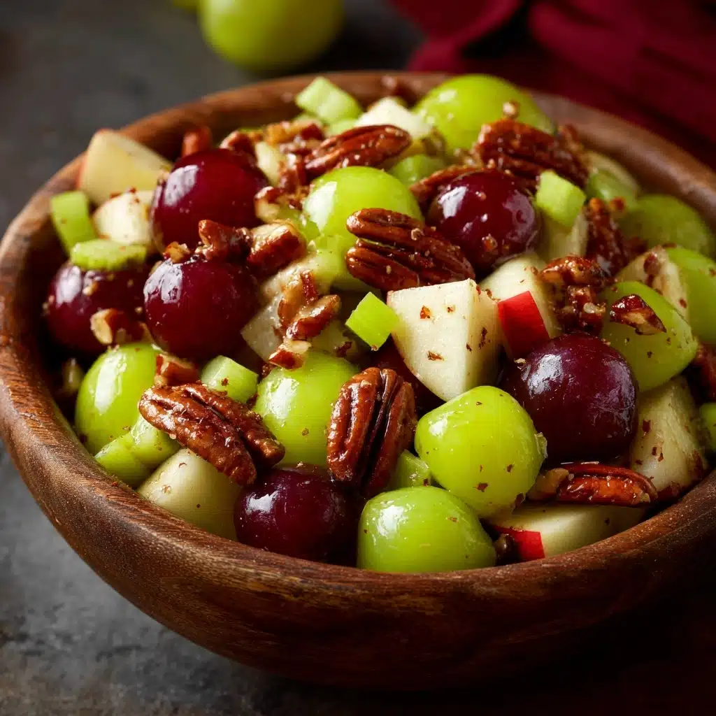 Apple Salad with Honeycrisp Apples, Celery, Grapes, Pecans Recipe - Recipe Image