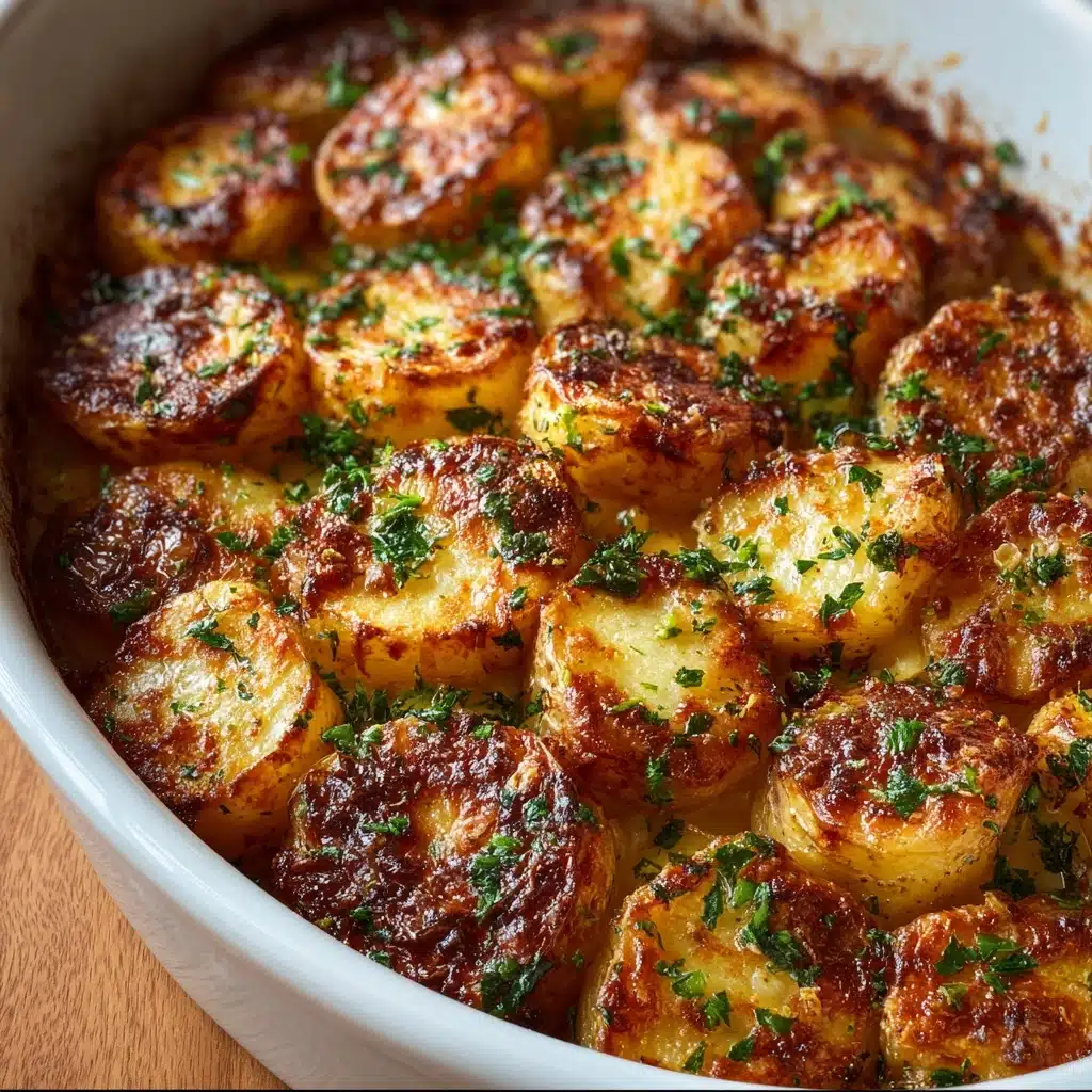 Cheesy Ranch Oven Roasted Potatoes Recipe - Recipe Image