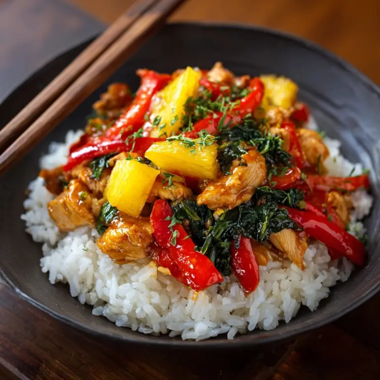 Pineapple Chicken Stir-Fry Ready in 20 Minutes Recipe