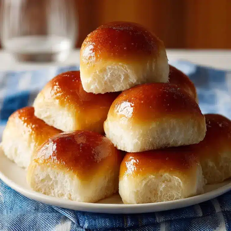 Amish Dinner Rolls Recipe