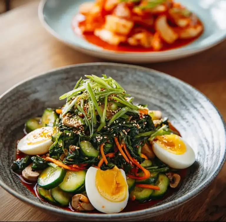 Korean Spinach Salad 2 Ways Recipe