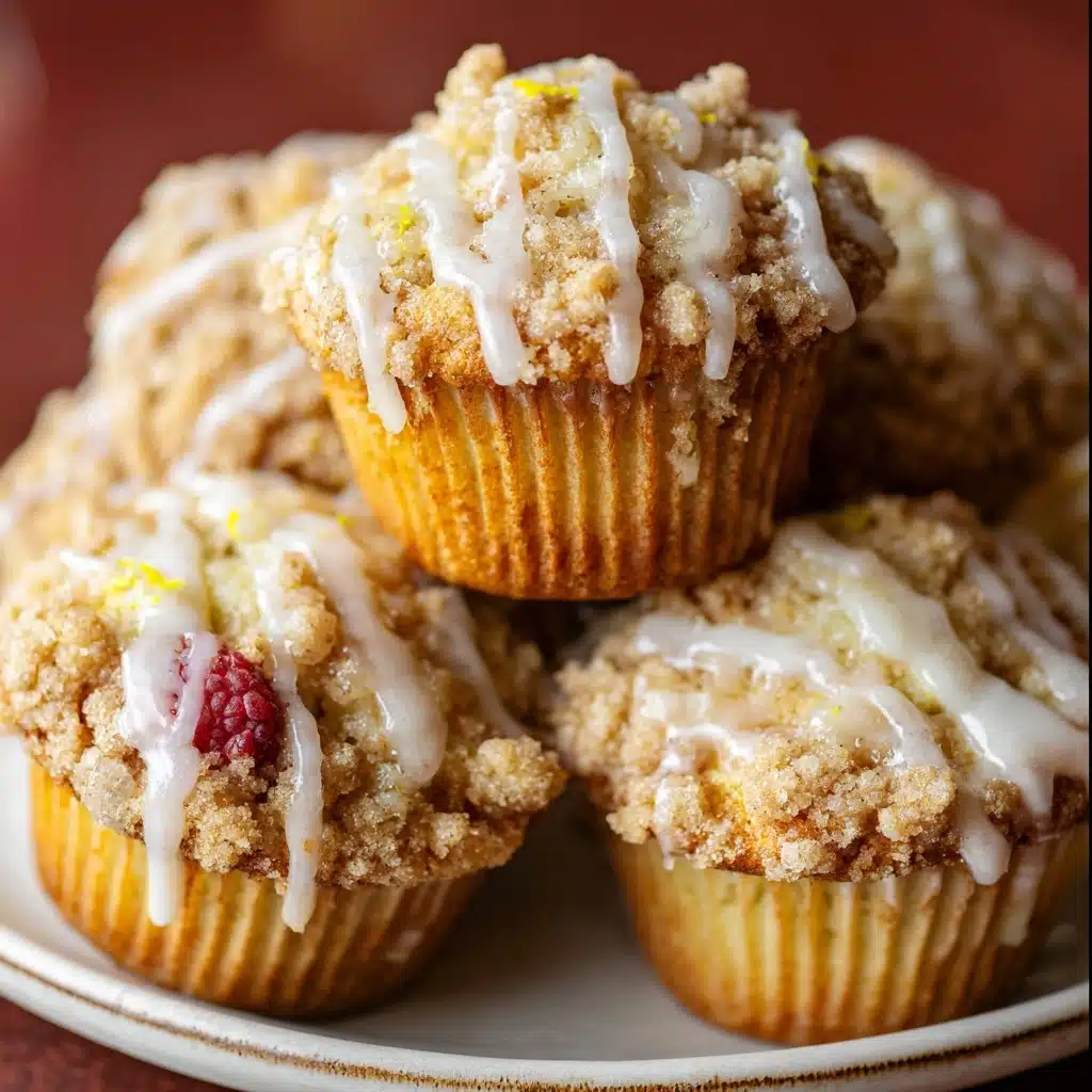 Freaking Amazing Lemon Raspberry Muffins Recipe