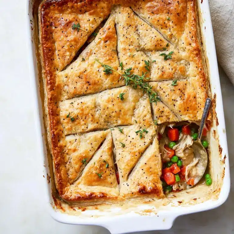 Chicken Wild Rice Pot Pie Recipe
