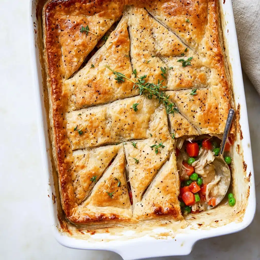 Chicken Wild Rice Pot Pie Recipe