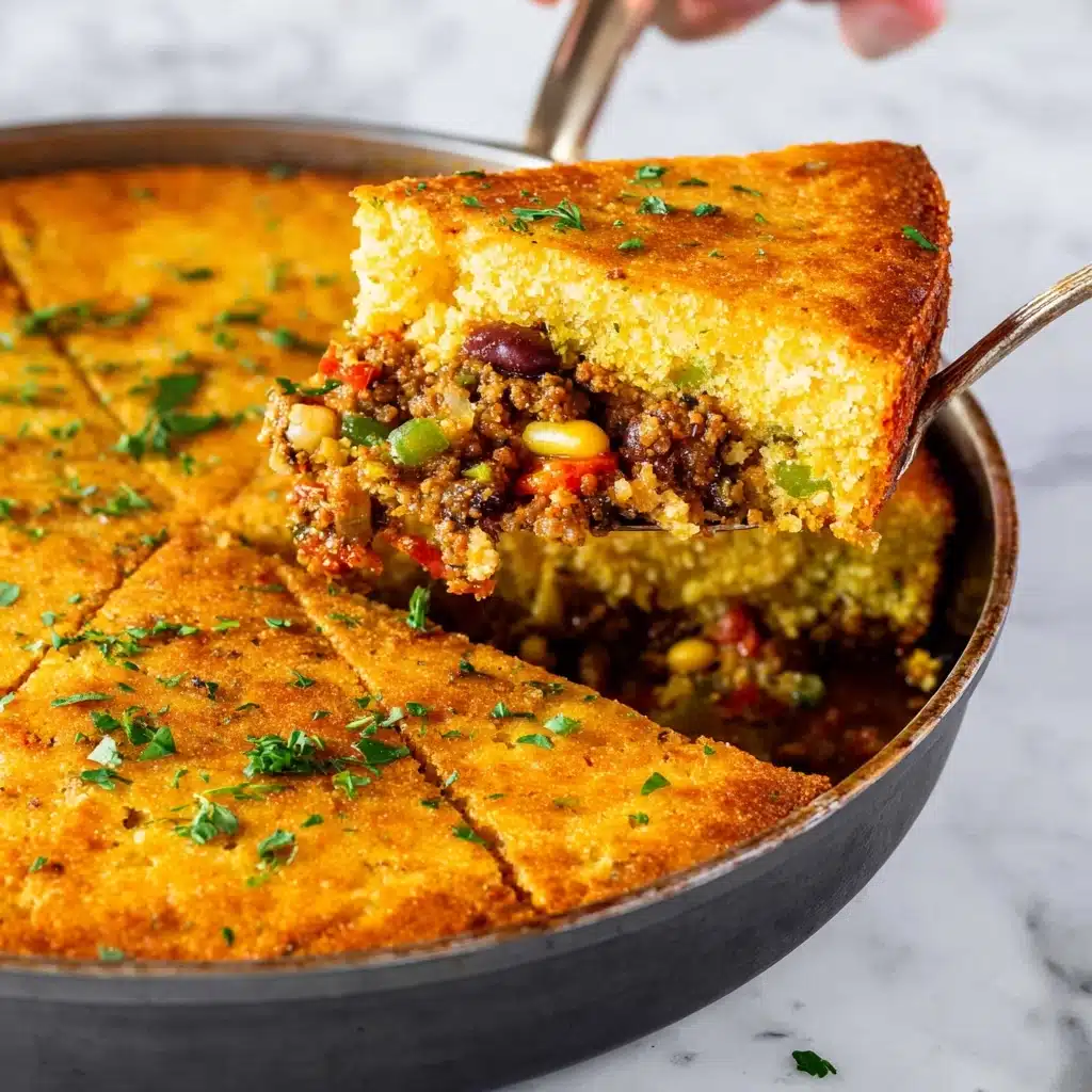 Homemade Cornbread Tamale Pie Recipe - Recipe Image
