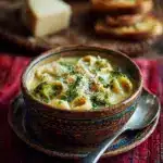 Broccoli Cheddar Soup With Shells Recipe