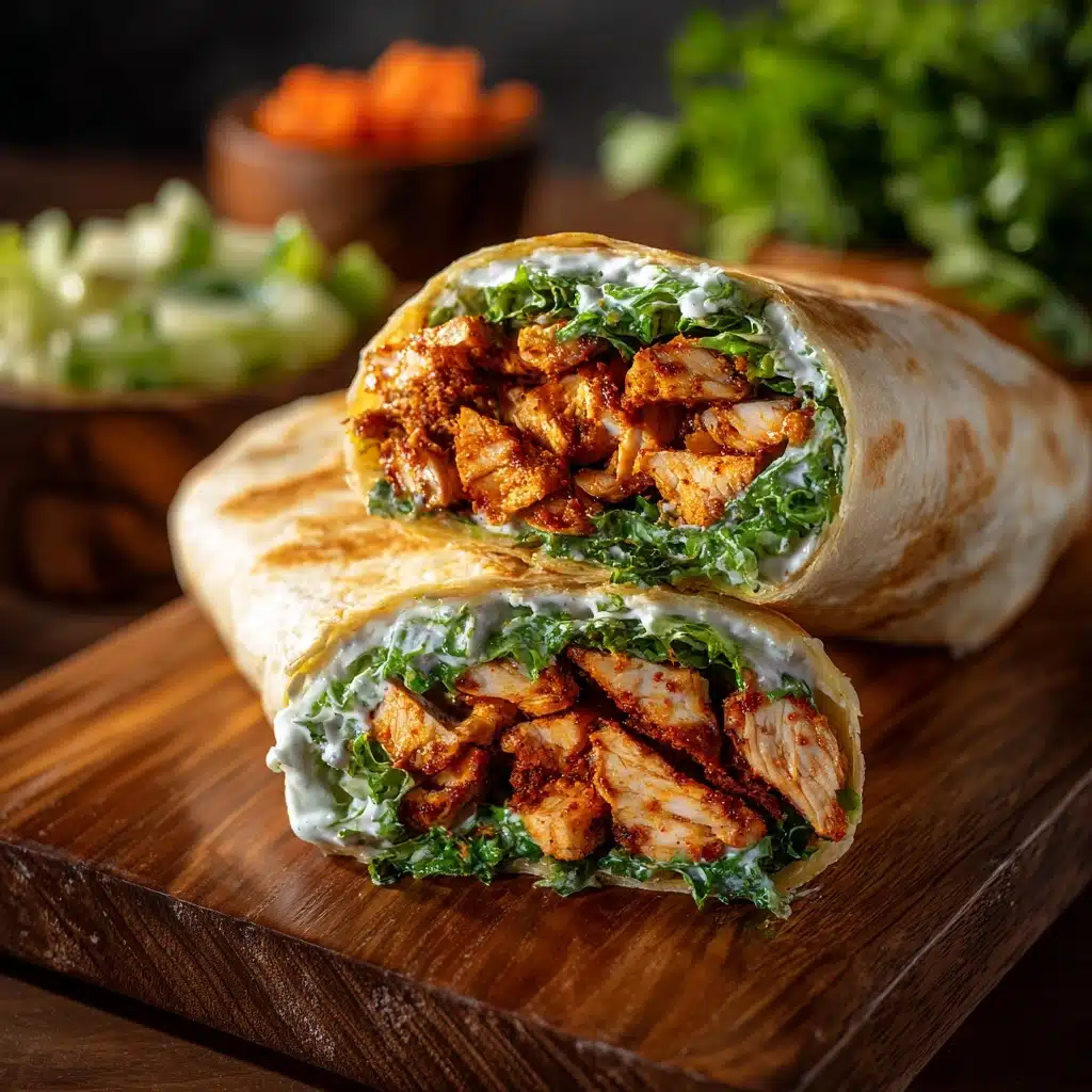 Buffalo Chicken Wraps Recipe