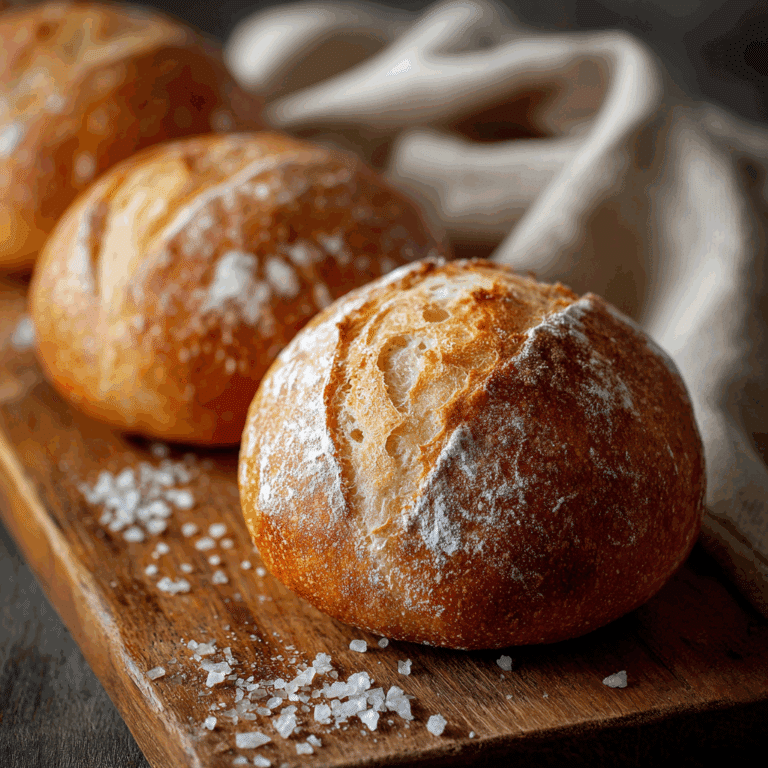 Crusty French Bread Rolls Recipe