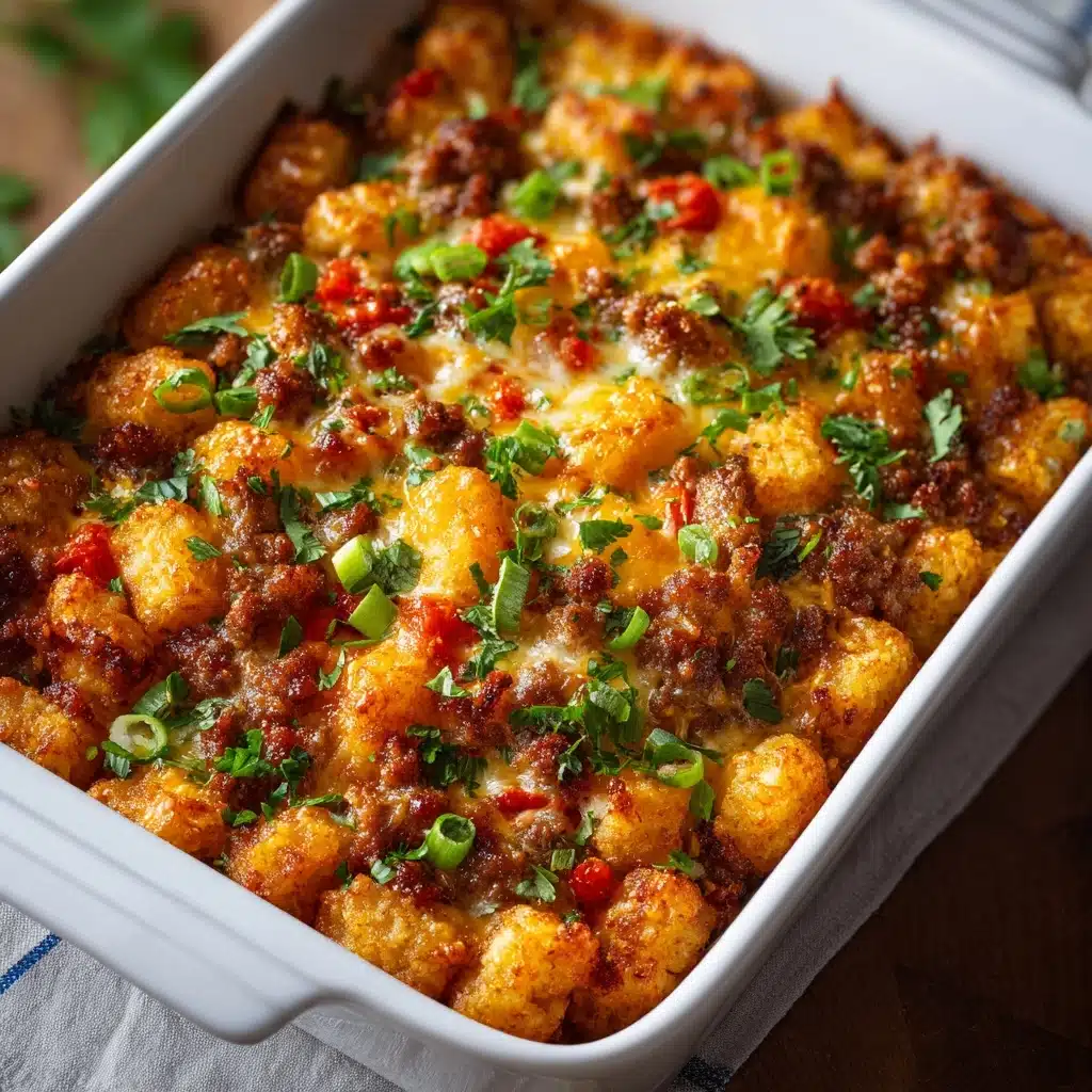 Simple and Delicious Tater Tot Casserole Recipe
