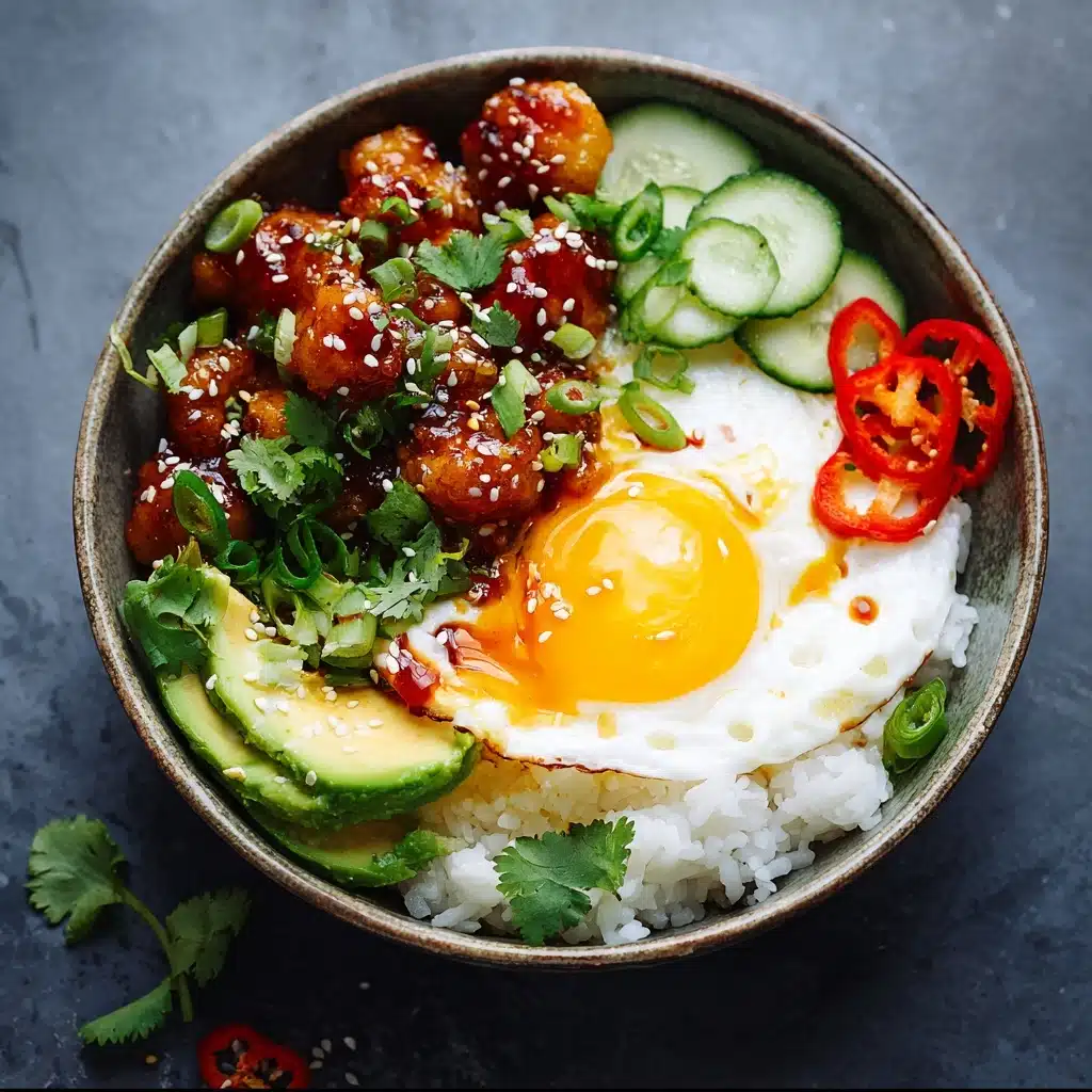 Hot Honey Chicken Bowls Recipe - Recipe Image