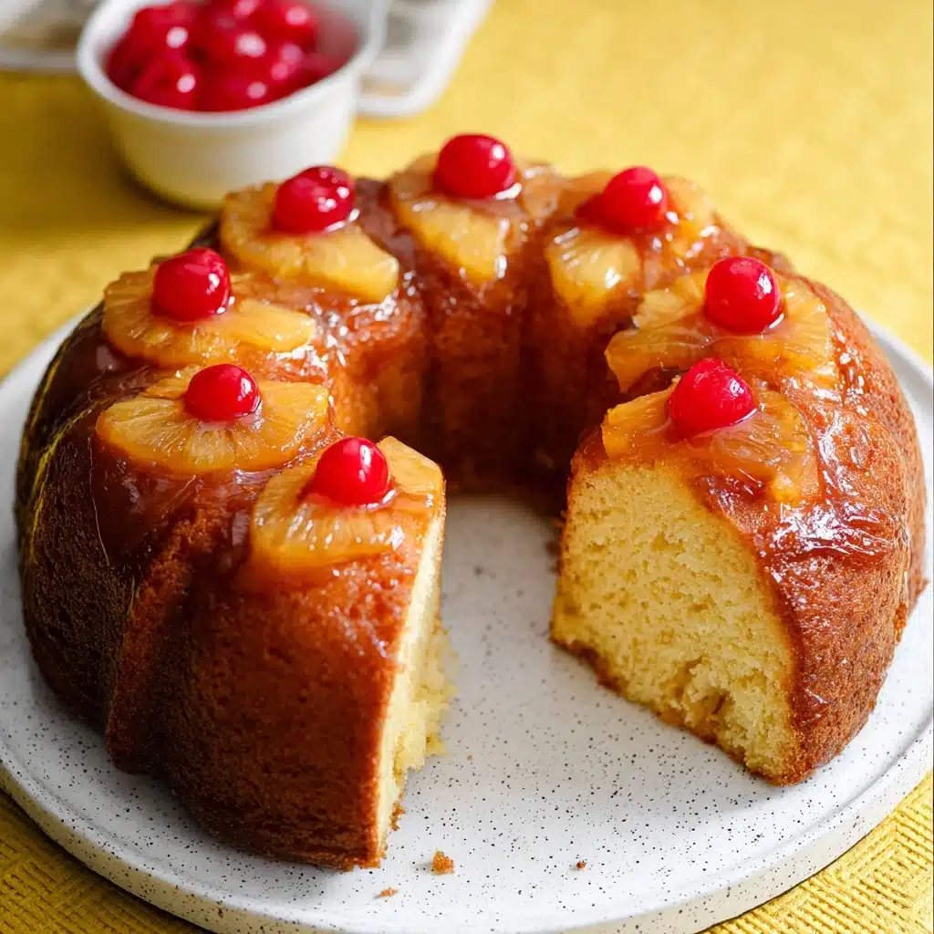 From Scratch Pineapple Upside Down Bundt Cake Recipe