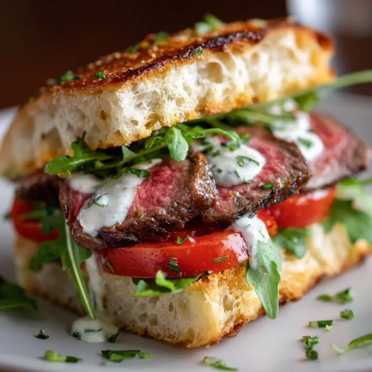 dwiches with Gremolata and Mustard Sauce Recipe