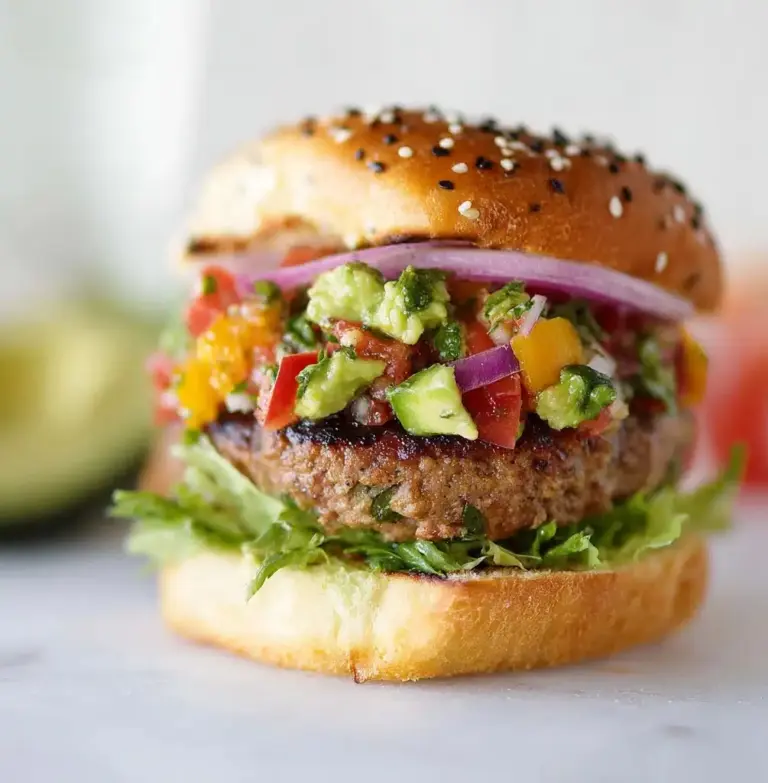 Guacamole Turkey Burgers Recipe