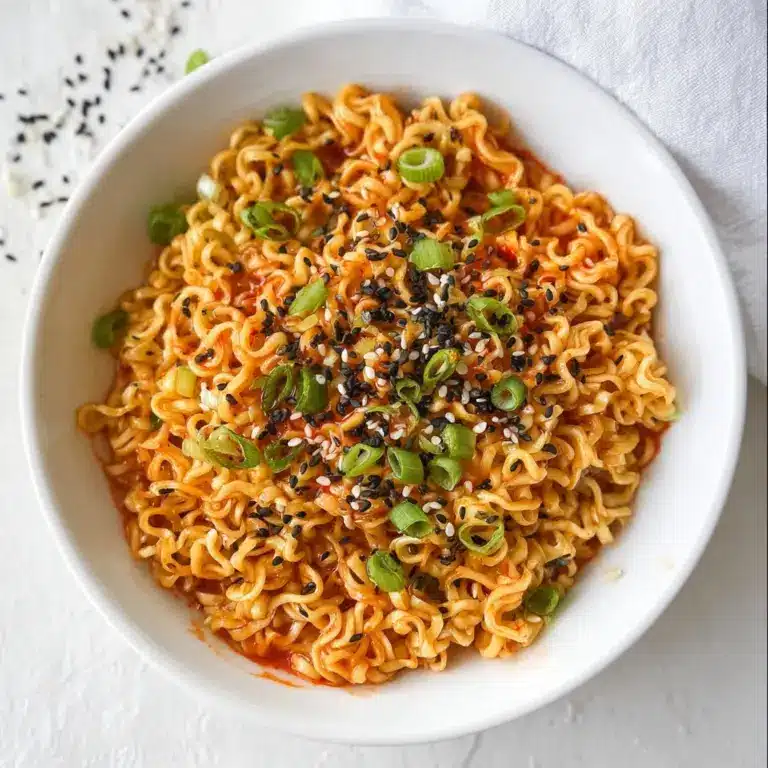 15 Minute Sesame Ramen Recipe