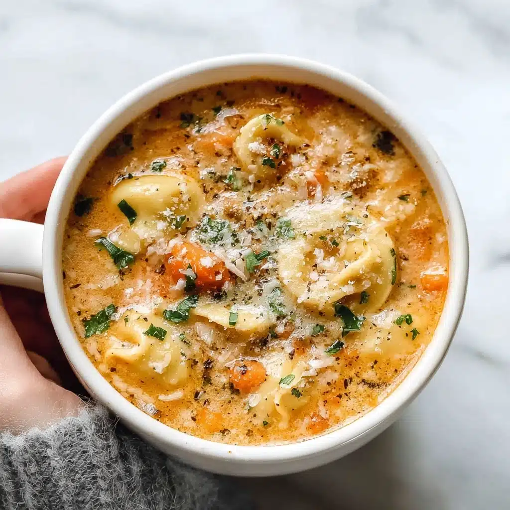 Ang's Creamy Tortellini Soup Recipe - Recipe Image