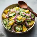 Easy Pineapple Cucumber Salad Recipe