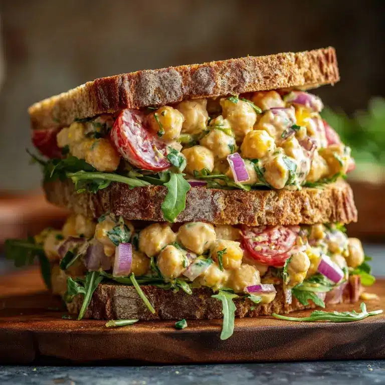 Chickpea Salad Sandwich Recipe