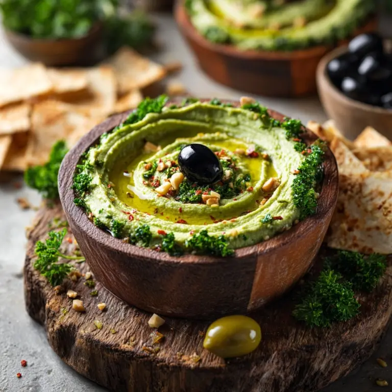 Green Olive Dip Recipe
