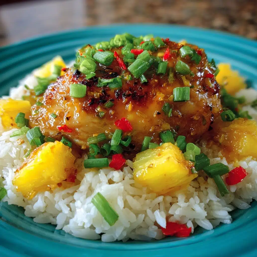 Sweet and Savory Pineapple Chicken and Rice Recipe