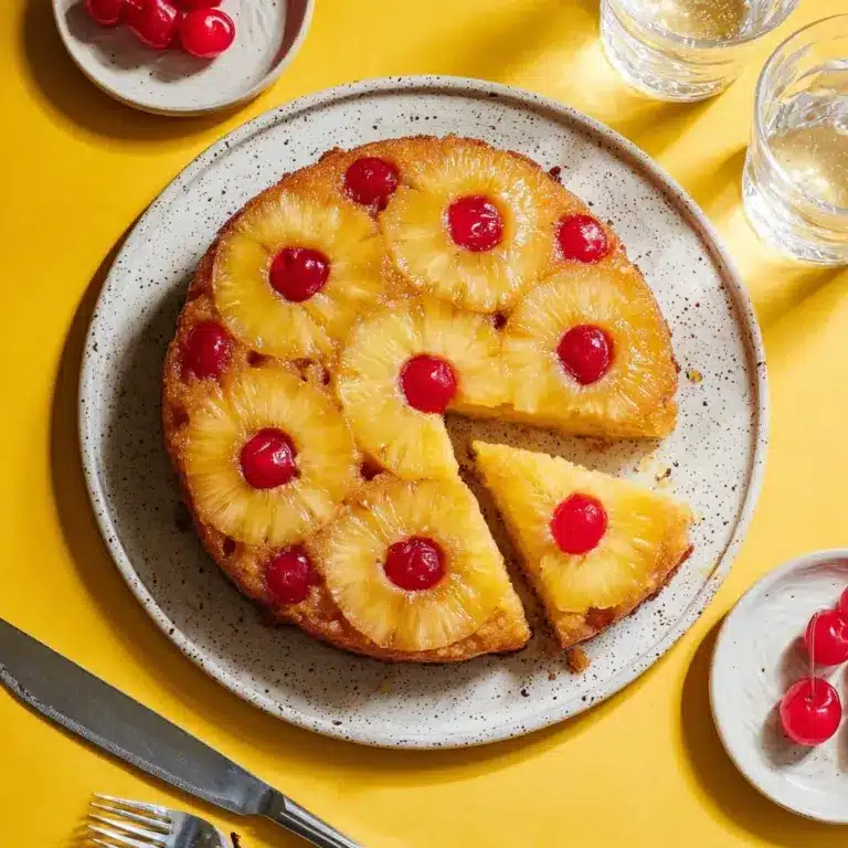 Homemade Pineapple Upside Down Cake Recipe