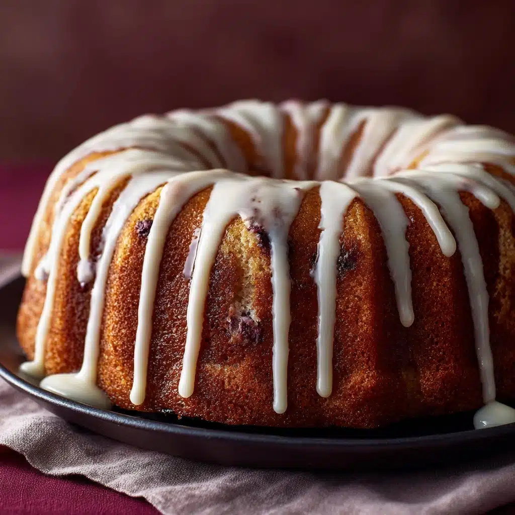 Moist White Chocolate Raspberry Bundt Cake Recipe