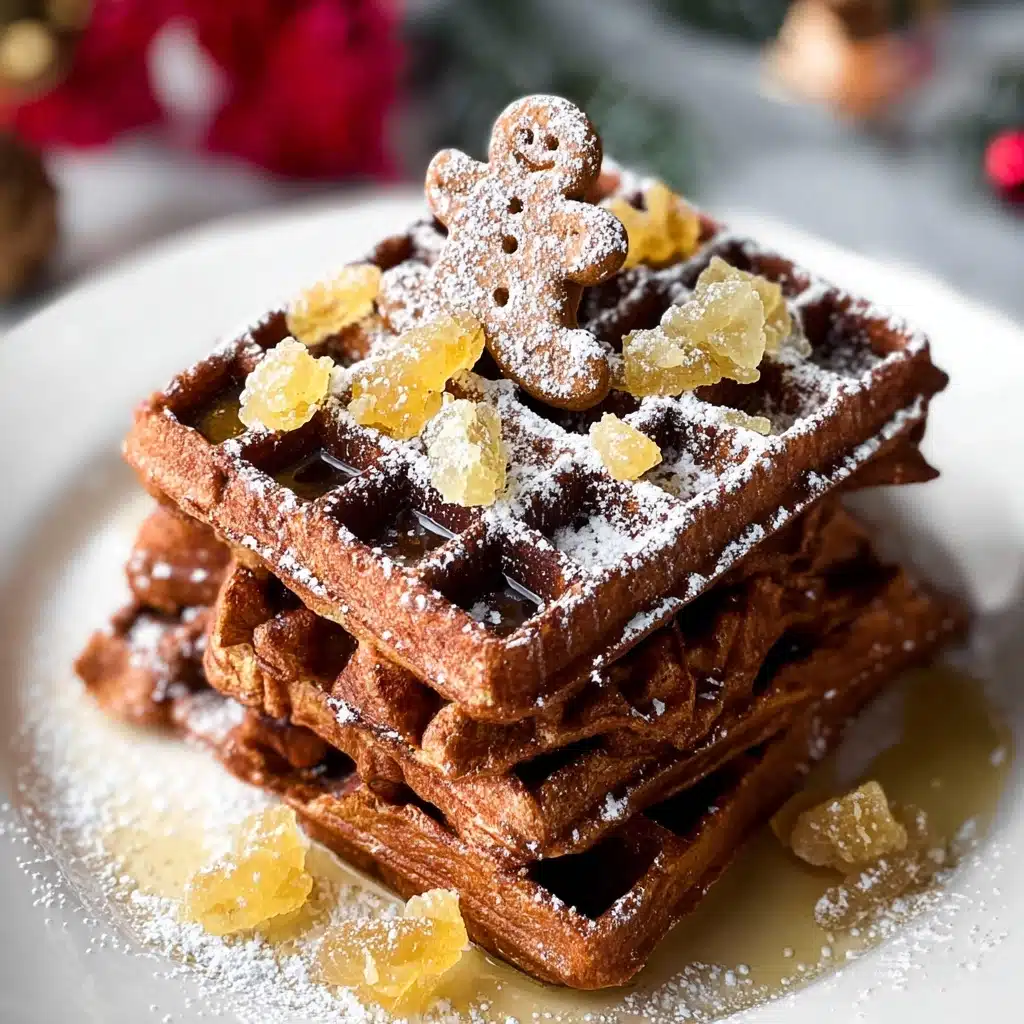 Gingerbread Waffles Recipe - Recipe Image