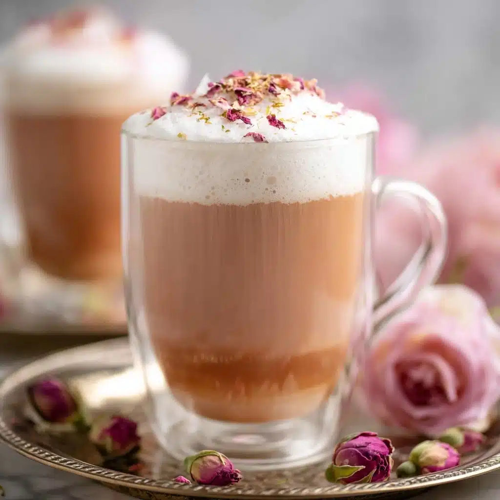 Rose Bud Earl Grey Tea Latte Recipe