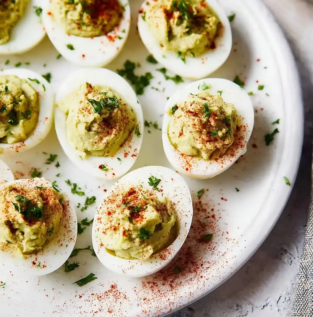 Guacamole Deviled Eggs Recipe