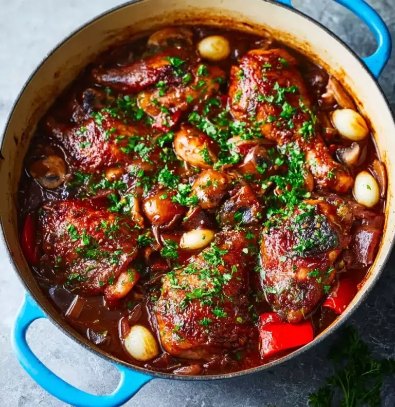 Julia Child's Coq au Vin Recipe