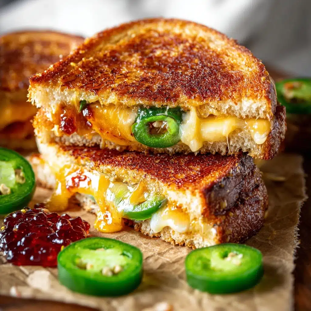 Spicy Grilled Cheese Sandwich Recipe - Recipe Image