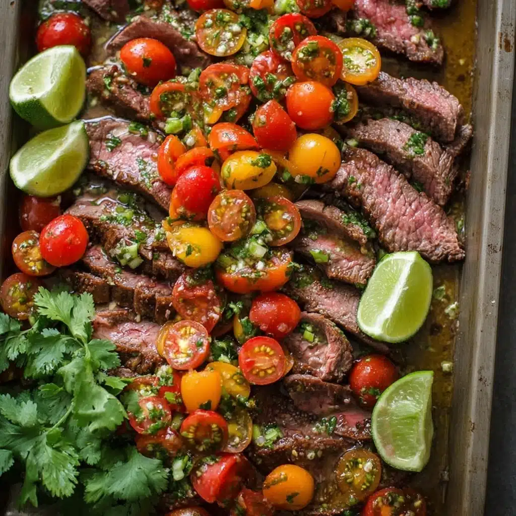 Cilantro Lime Flank Steak Recipe - Recipe Image