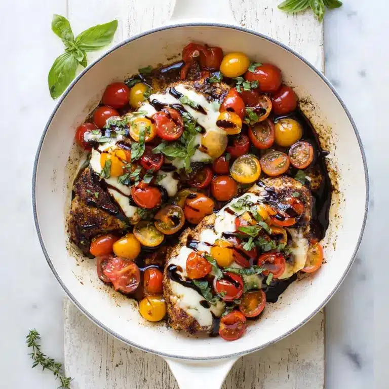 Bruschetta Chicken Pasta Recipe