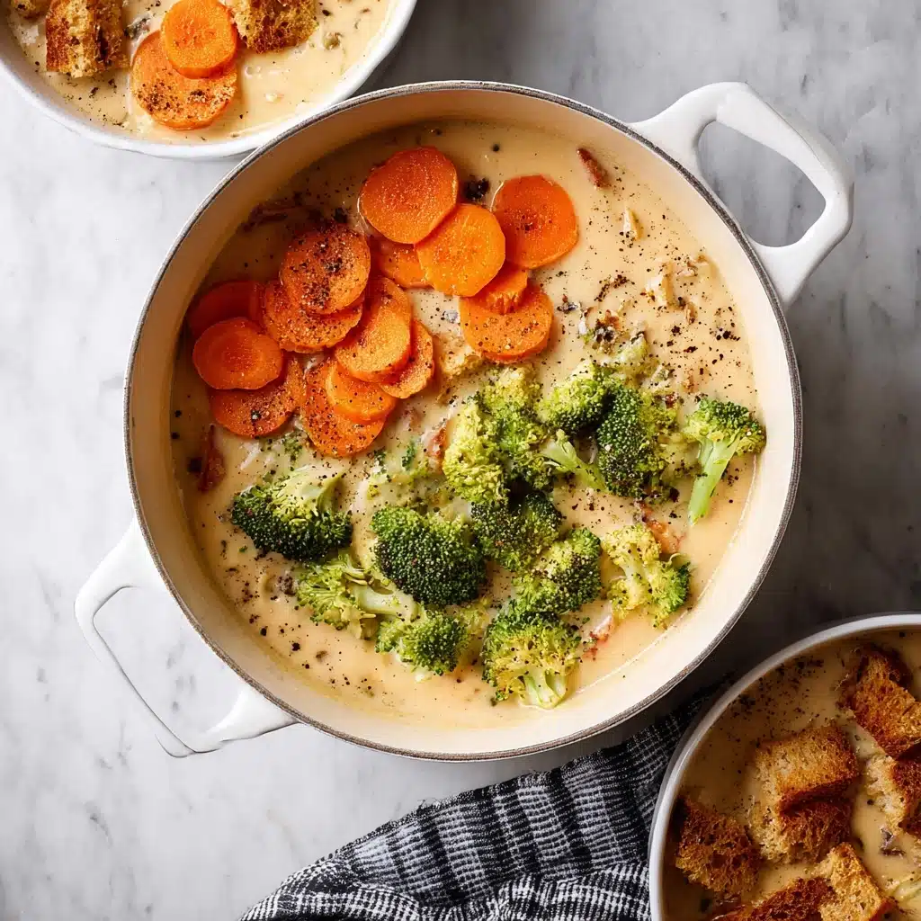Basic + Awesome Broccoli Cheese Soup Recipe