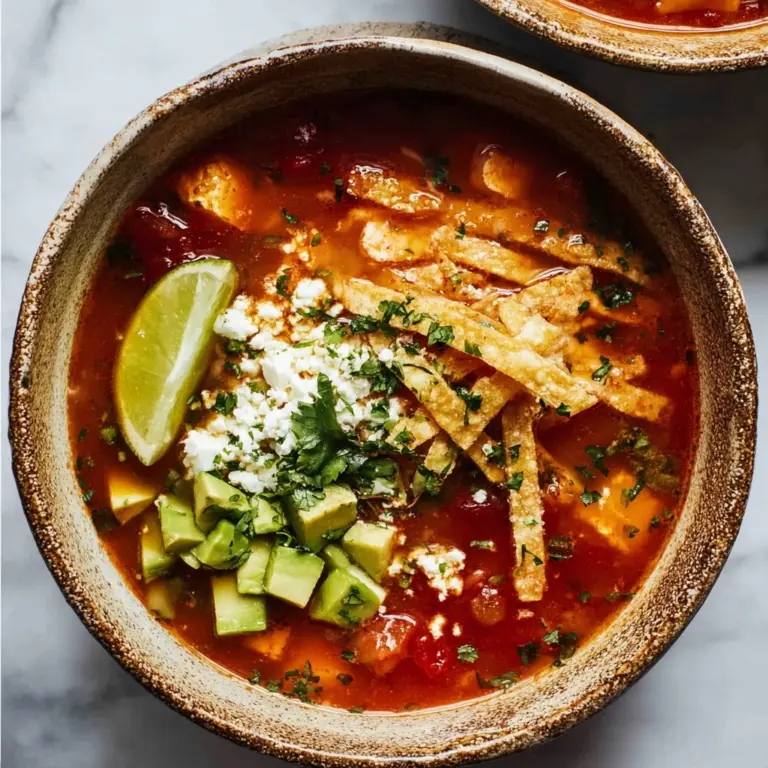 Instant Pot Sweet Potato Tortilla Soup Recipe