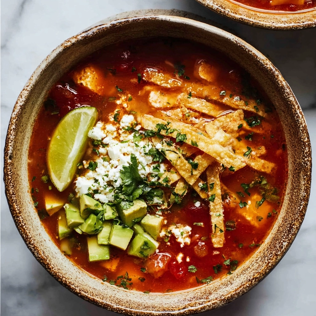 Instant Pot Sweet Potato Tortilla Soup Recipe