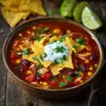 Vegetarian Tortilla Soup Recipe