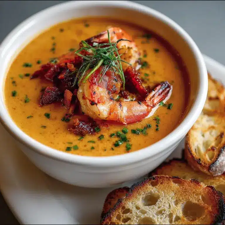 Crab and Shrimp Seafood Bisque Recipe