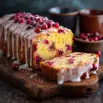 Cranberry Orange Loaf with Sweet Glaze Recipe